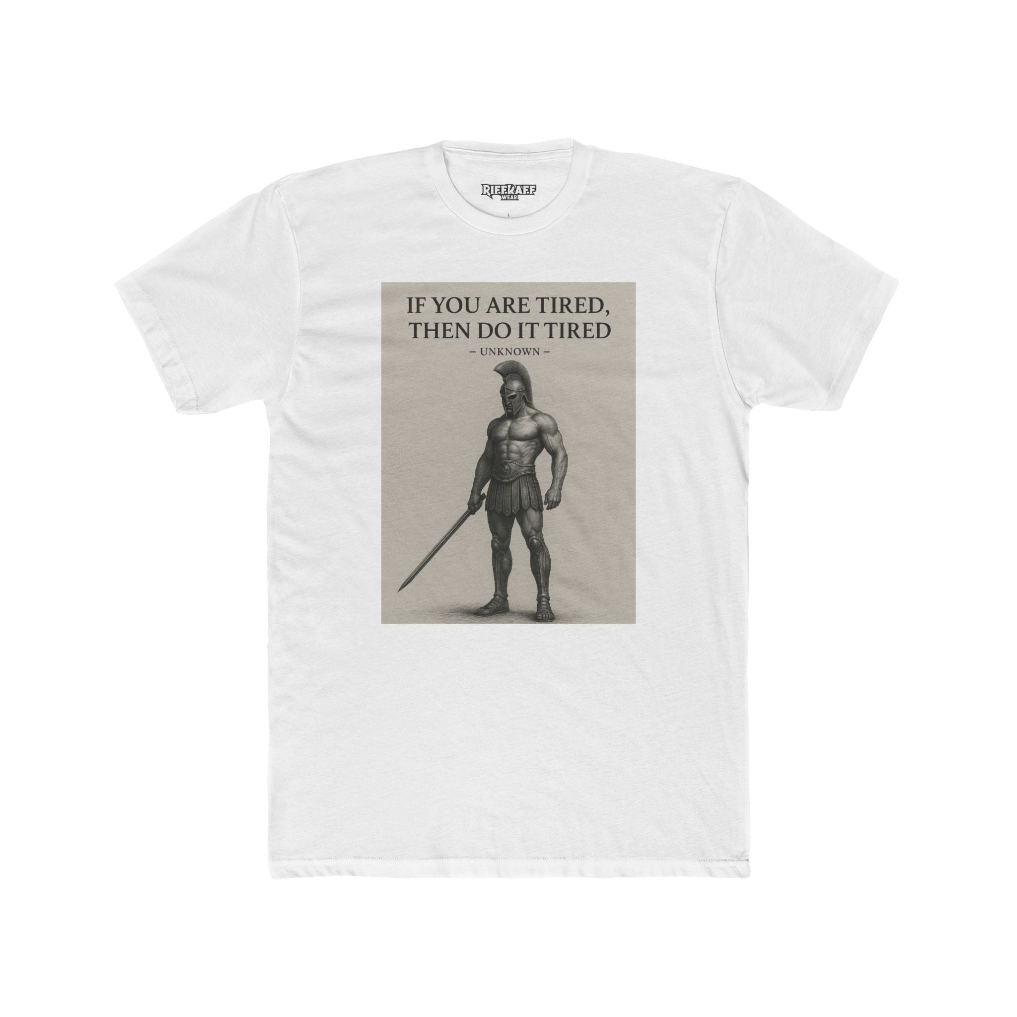 Motivational Unisex Cotton Crew Tee - 