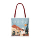 Scottsdale Arizona Vintage Travel Tote Bag — Old Town Desert Poster Design