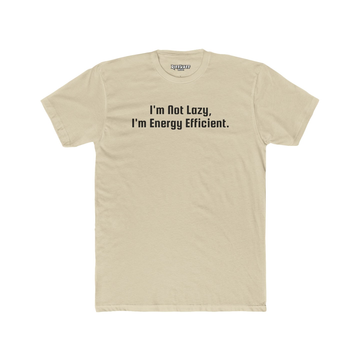Energy Efficient Unisex Cotton Crew Tee -- Riff Raff Wear