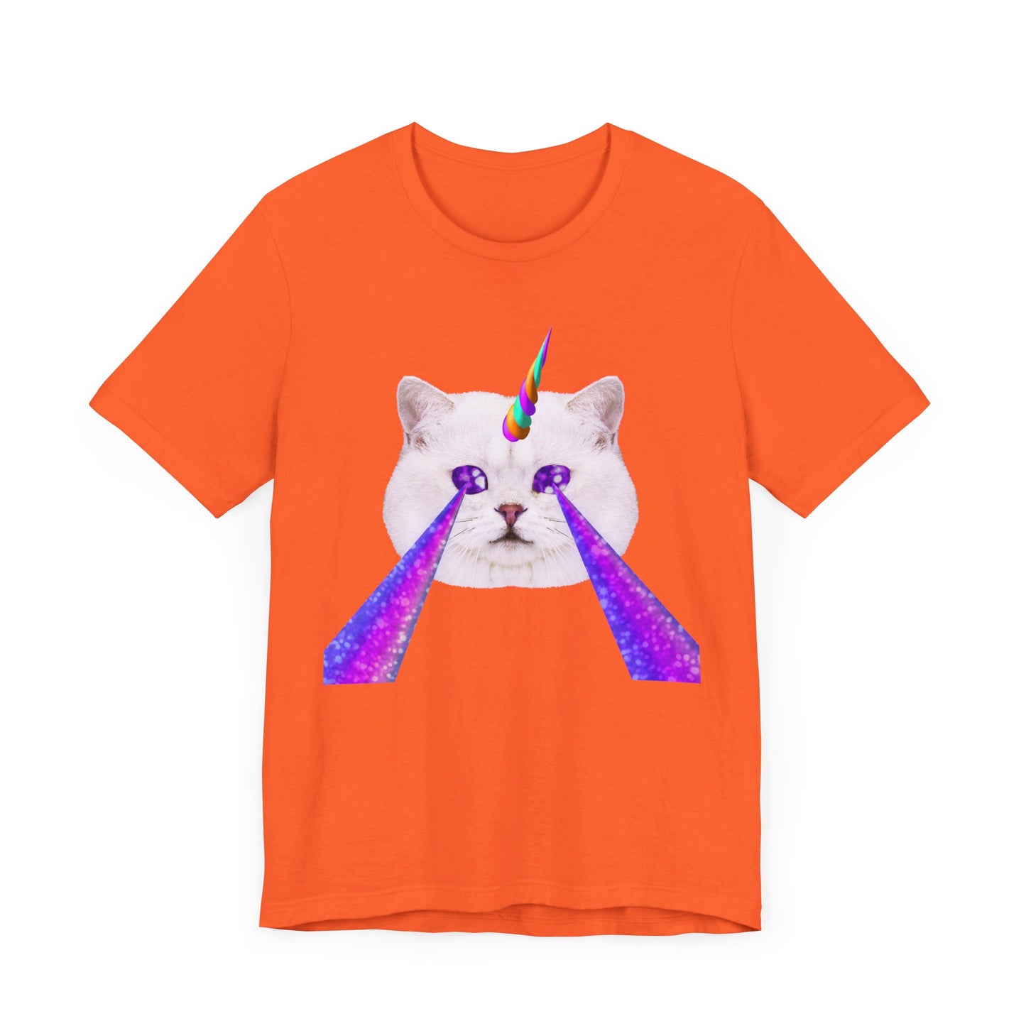 Riff Raff Wear Laser Cat Unisex Jersey Short Sleeve Tee