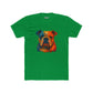 Colorful Bulldog Unisex Cotton Crew Tee - Riff Raff Wear