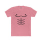 Funny Unisex Cotton Crew Tee - Cartoon Abs Design - Riff Raff Wear
