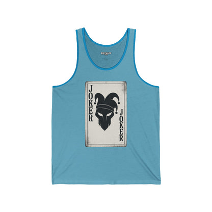 Joker Inspired Unisex Jersey Tank for Casual Style - REBEL REPUBLIC - Riff Raff Wear