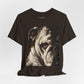 Bulldog Portrait T-Shirt Vintage Sepia Dog Graphic Tee