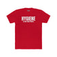 Funny Yoga & Gym Unisex Cotton Crew Tee - 'Hygiene is for Yoga People' & 'Lift. Sweat. Rack.' - Riff Raff Wear