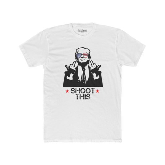 Riff Raff Wear Shoot This  Trump 2024 Unisex Cotton Crew Tee