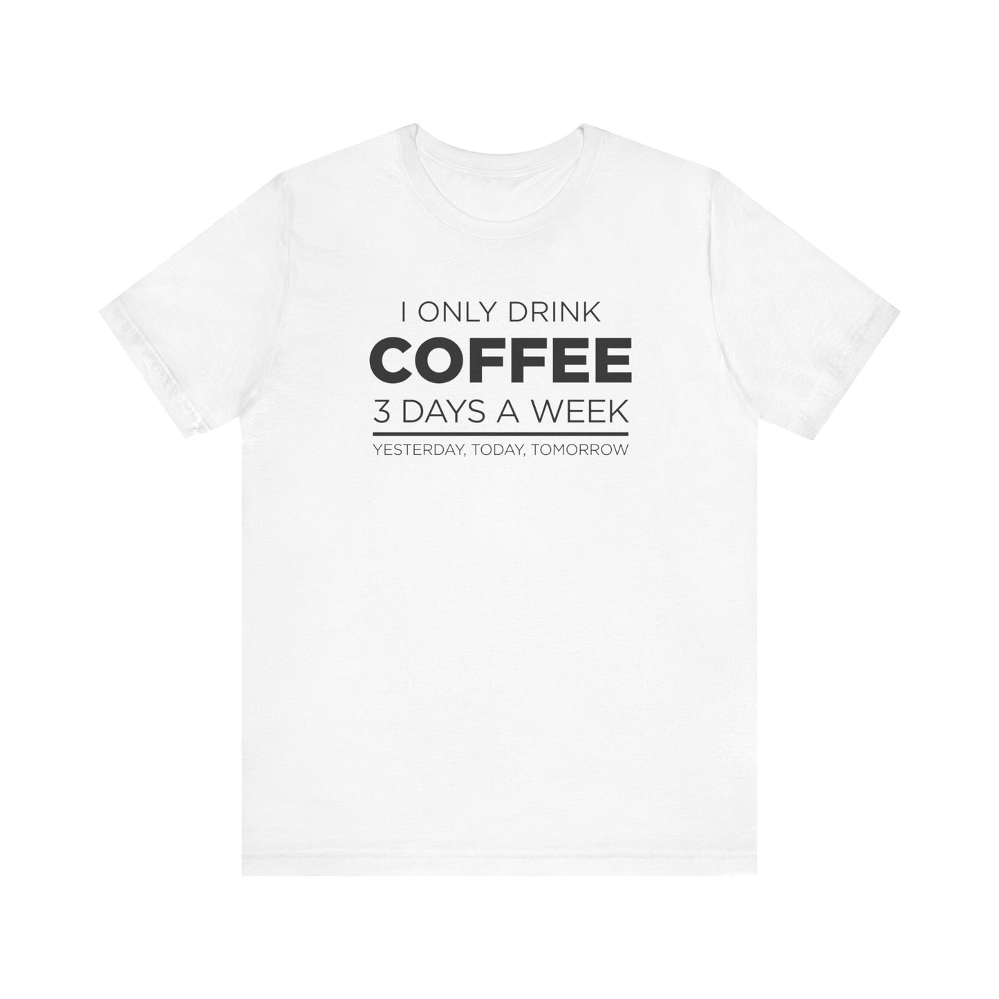 Dad Funny Coffee Unisex Jersey Short Sleeve Tee