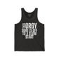 Funny Unisex Jersey Tank - "This Orgy Sure is Off to a Slow Start" - Riff Raff Wear