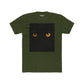 Mystical Cat Eyes Unisex Cotton Crew Tee - Perfect for Cat Lovers - Riff Raff Wear