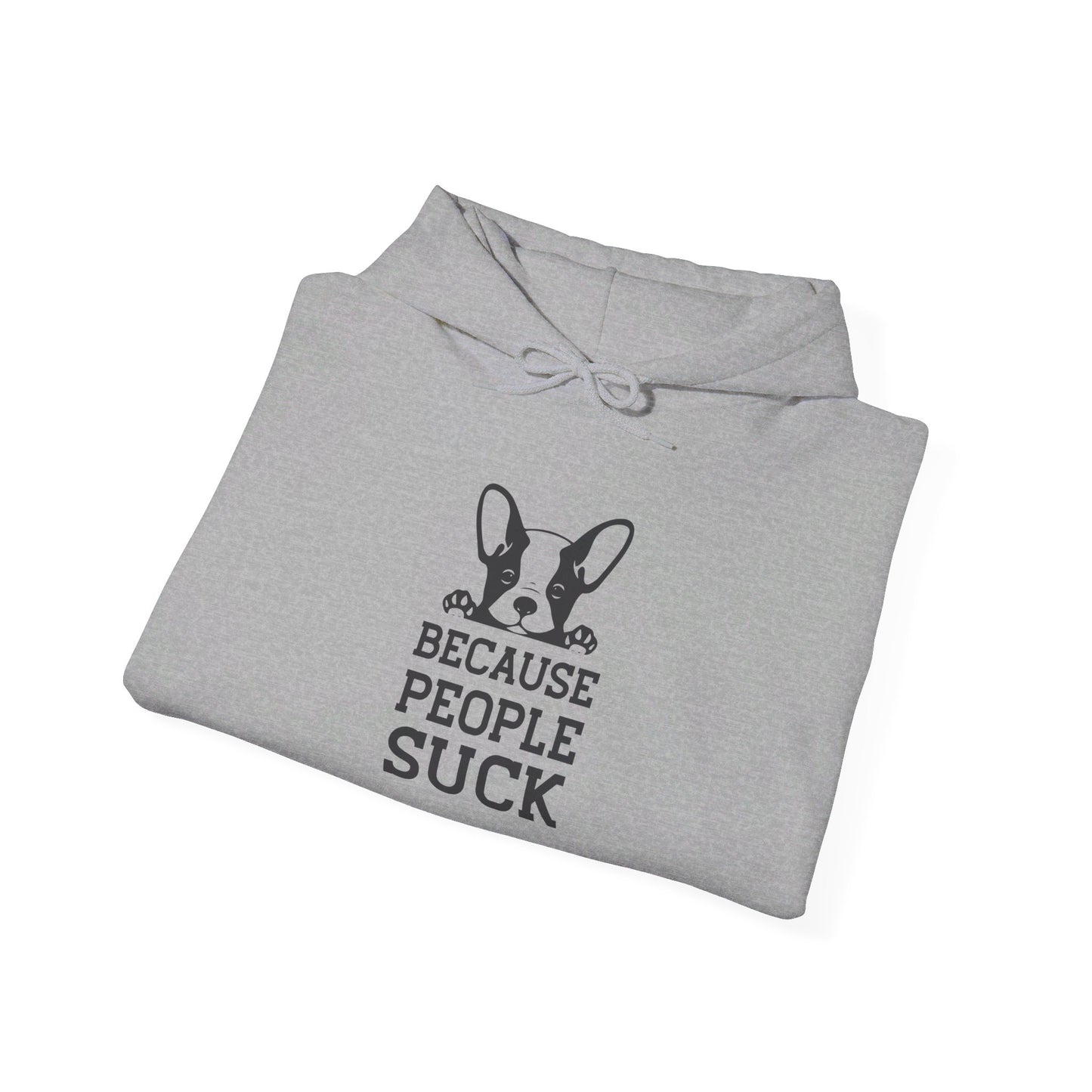 PetNique Because People Suck Unisex Heavy Blend™ Hooded Sweatshirt