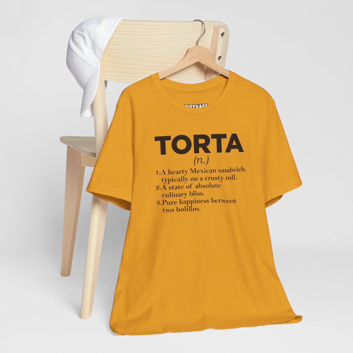 Tee - "TORTA" Definition Shirt (Mexican Sandwich Lover Tee) - Riff Raff Wear