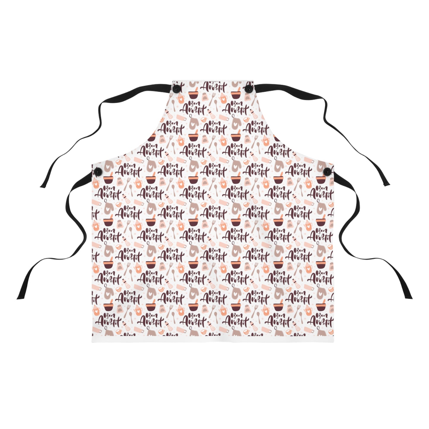 Riff Raff Wear Bon Appetit Pattern Apron (AOP)