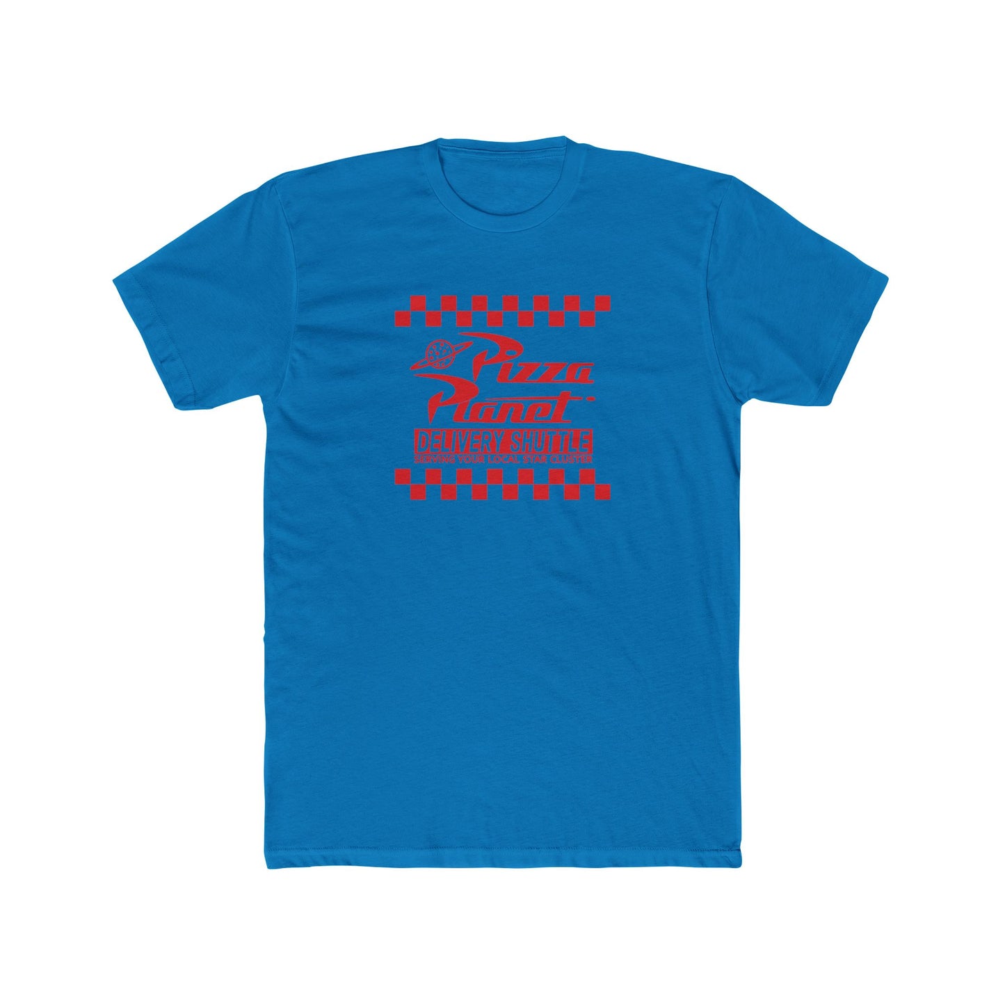 Pizza Planet Delivery Crew Tee - Unisex Cotton T-Shirt for Pizza Lovers - Riff Raff Wear