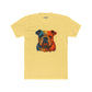 Colorful Bulldog Unisex Cotton Crew Tee - Riff Raff Wear