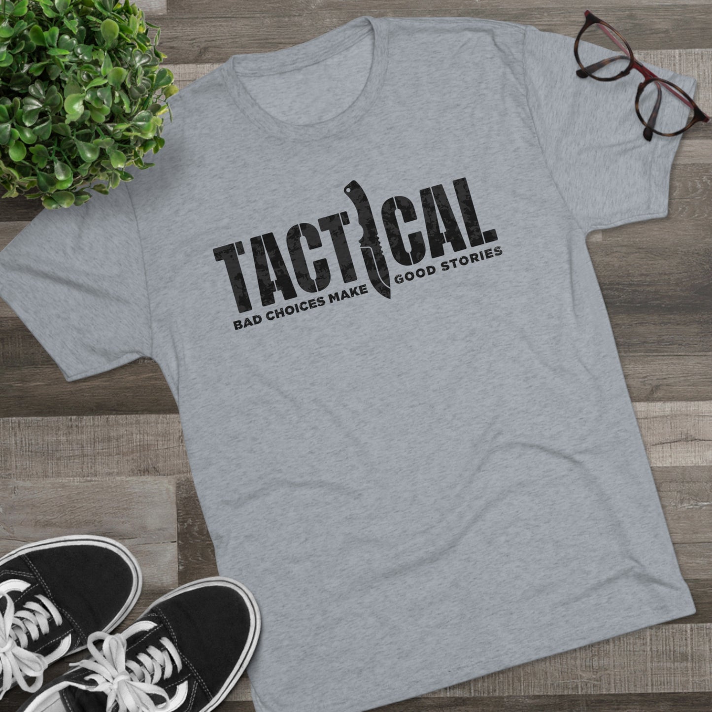 Riff Raff Wear Tactical 2 Unisex Tri-Blend Crew Tee