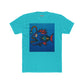 Colorful Graphic Fish Unisex Cotton Crew Tee - Fun and Quirky Art - Riff Raff Wear