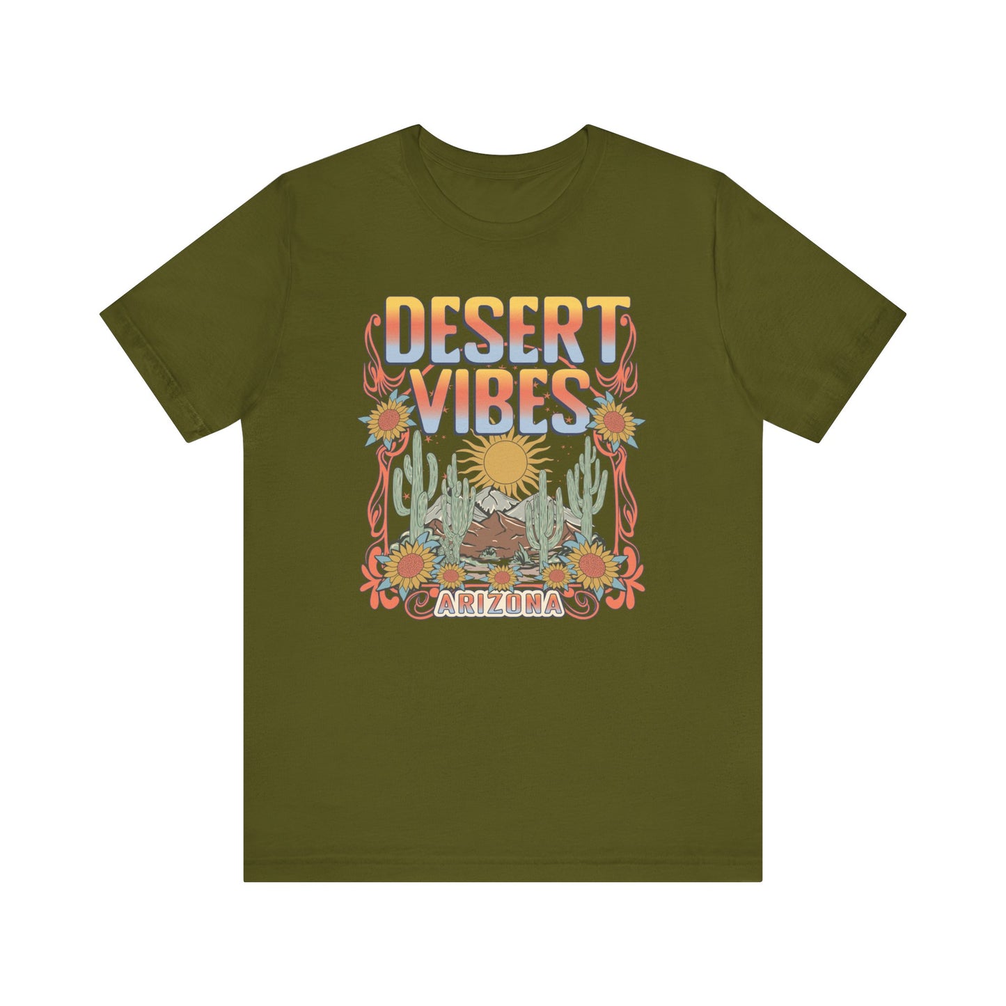 Off Trail Arizona Vibes Unisex Jersey Short Sleeve Tee