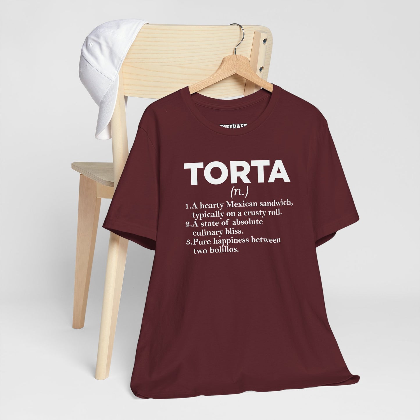 Tee - "TORTA" Definition Shirt (Mexican Sandwich Lover Tee) - Riff Raff Wear