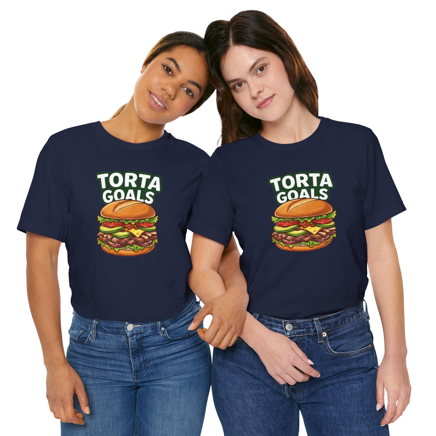 T-Shirt - "Torta Goals" Burger Graphic Tee - Riff Raff Wear