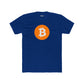 Bitcoin Men's Cotton Crew Tee - Riff Raff Wear