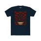Menacing Smiley Unisex Cotton Crew Tee - Bold Graphic - Riff Raff Wear