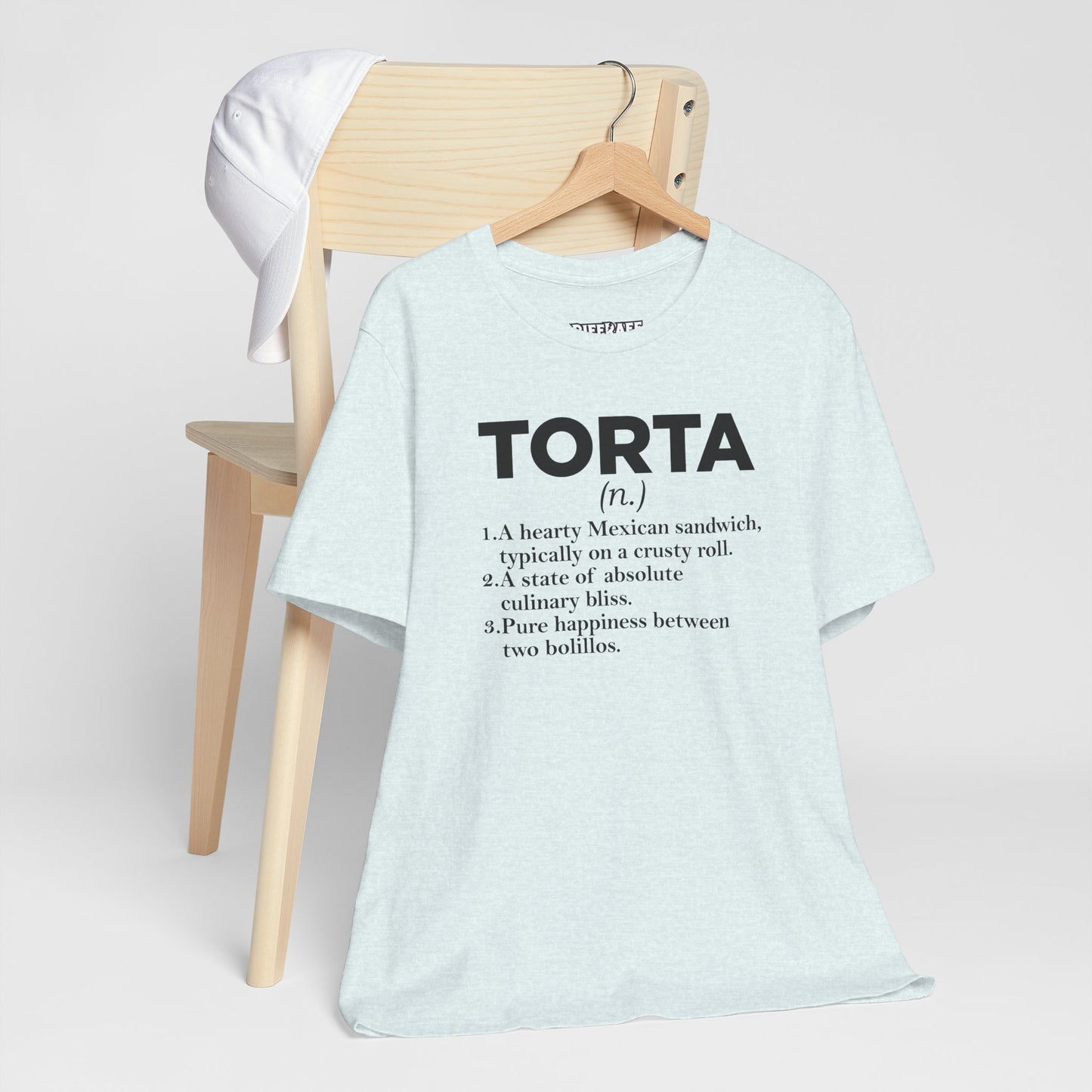 Tee - "TORTA" Definition Shirt (Mexican Sandwich Lover Tee) - Riff Raff Wear