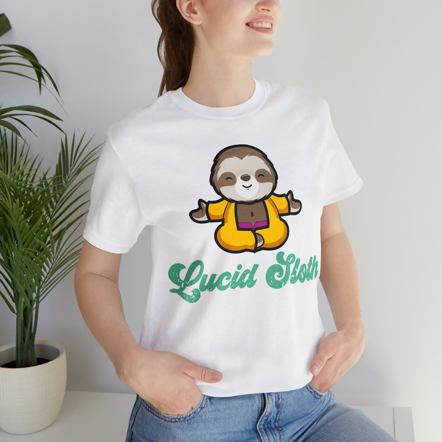 Lucid Sloth Unisex Jersey Short Sleeve Tee