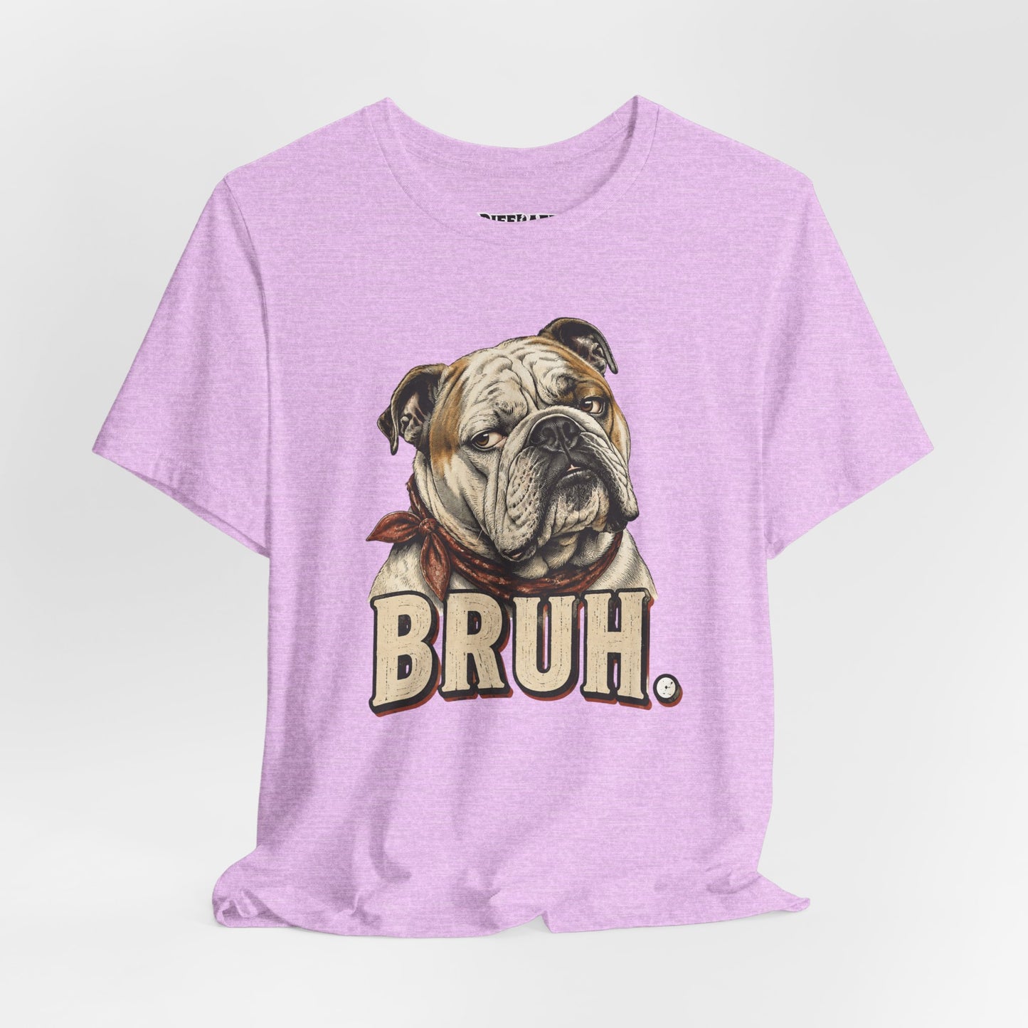 Bruh Bulldog T-Shirt Vintage English Bulldog Graphic Tee