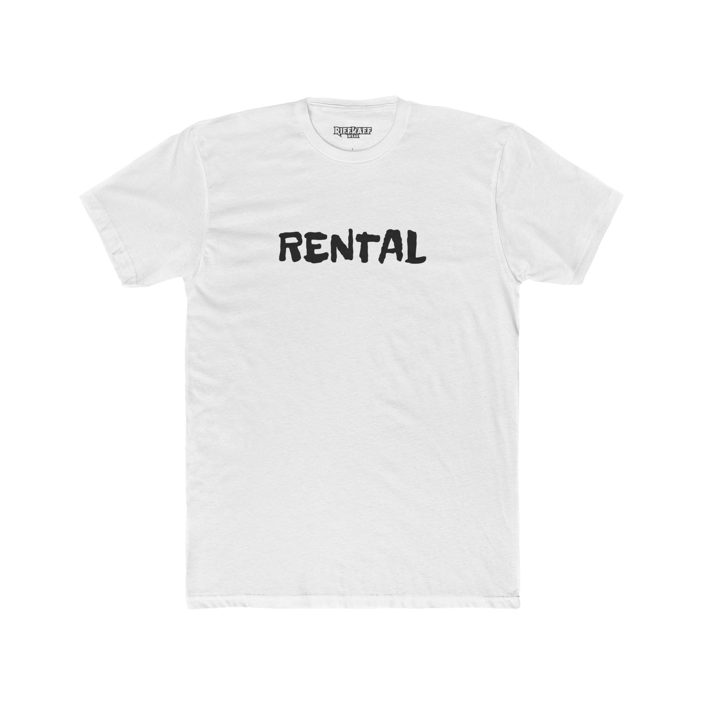 Casual Unisex Crew Tee - "RENTAL" Statement T-Shirt for Everyday Wear - Riff Raff Wear