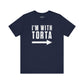 I’m With Torta Arrow Tee - Funny Family/Partner Mexican Food Shirt - Riff Rsff Wear