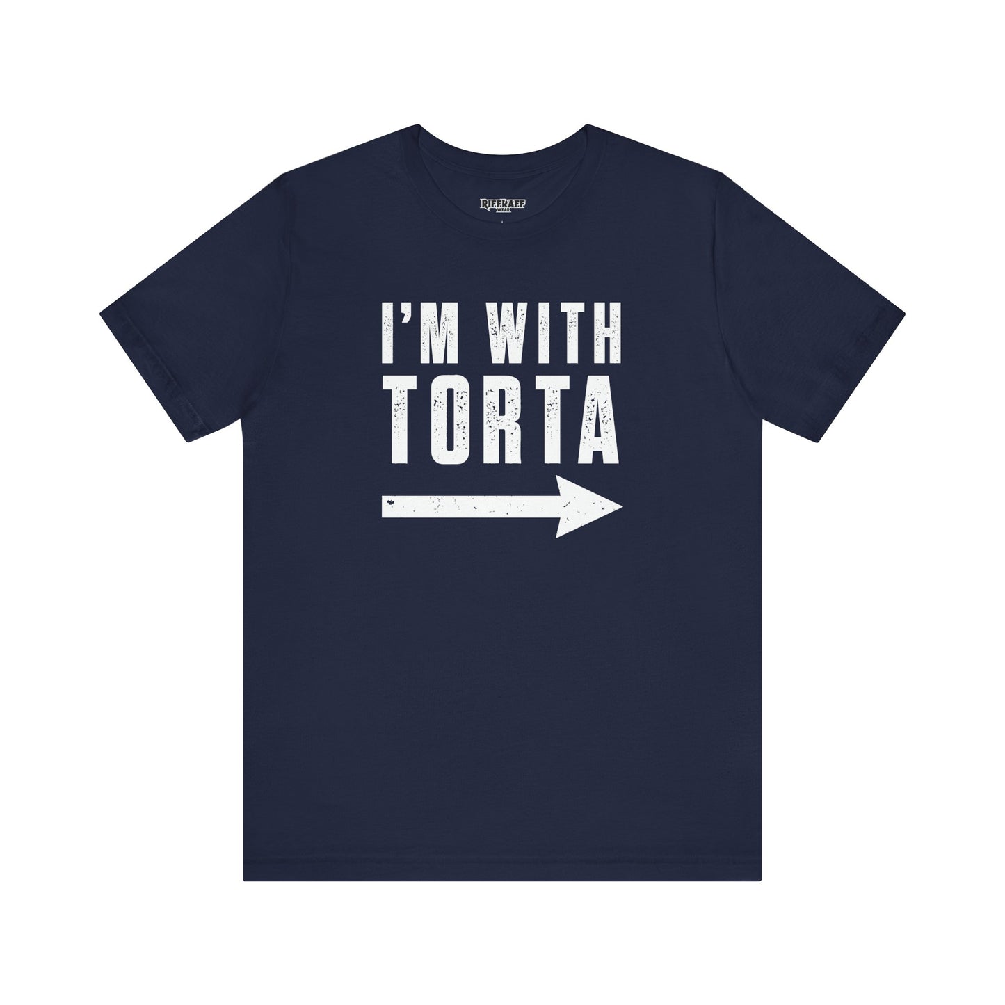 I’m With Torta Arrow Tee - Funny Family/Partner Mexican Food Shirt - Riff Rsff Wear