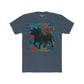 Graffiti Bull Unisex Cotton Crew Tee - Urban Style Graphic T-Shirt - Riff Raff Wear