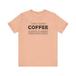 Dad Funny Coffee Unisex Jersey Short Sleeve Tee