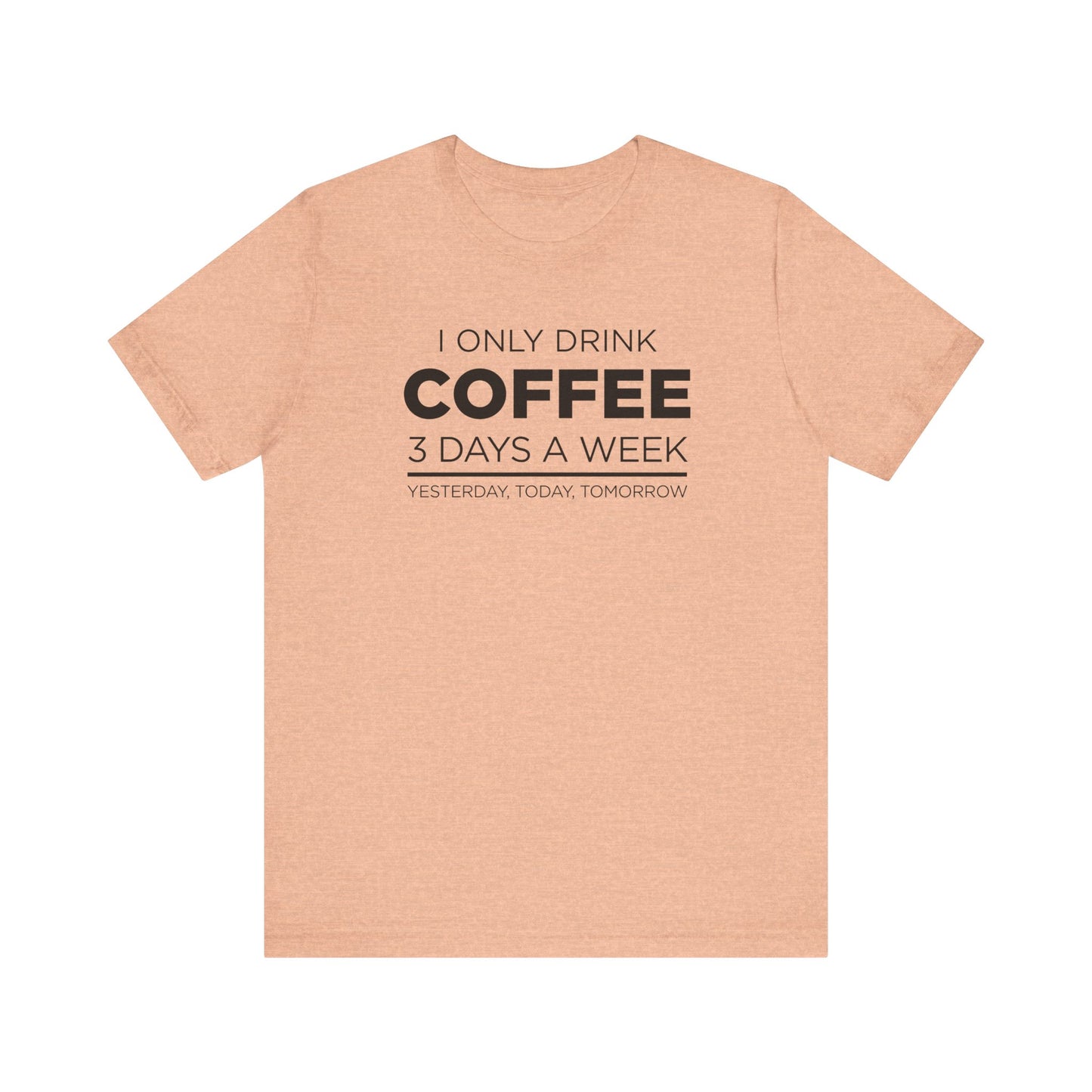 Dad Funny Coffee Unisex Jersey Short Sleeve Tee