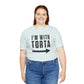 I’m With Torta Arrow Tee - Funny Family/Partner Mexican Food Shirt - Riff Rsff Wear