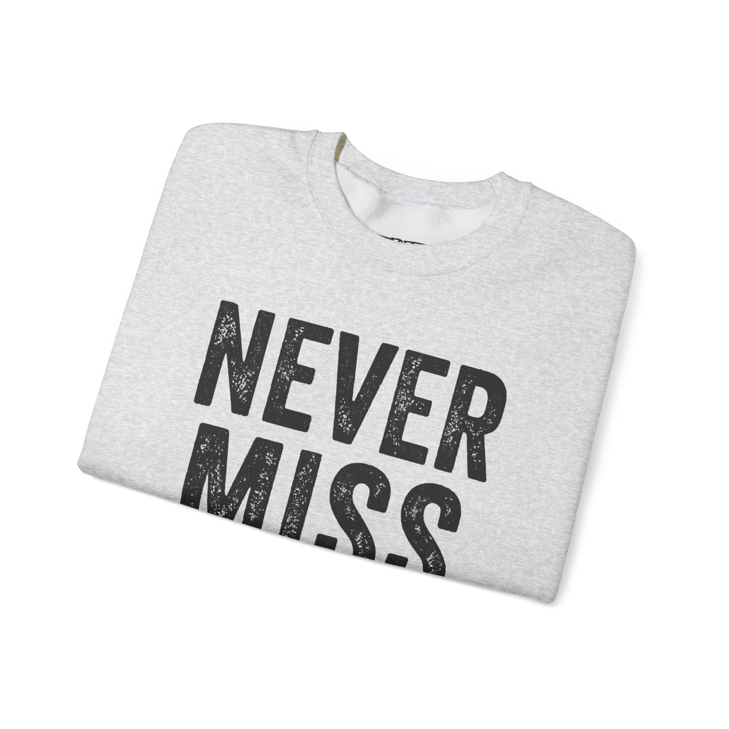 "Never Miss Monday" Crewneck Sweatshirt - REBEL REPUBLIC - Riff Raff Wear