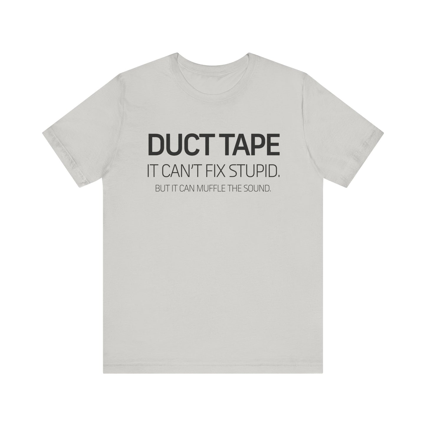 Dad Funny Duct Tape Unisex Jersey Short Sleeve Tee