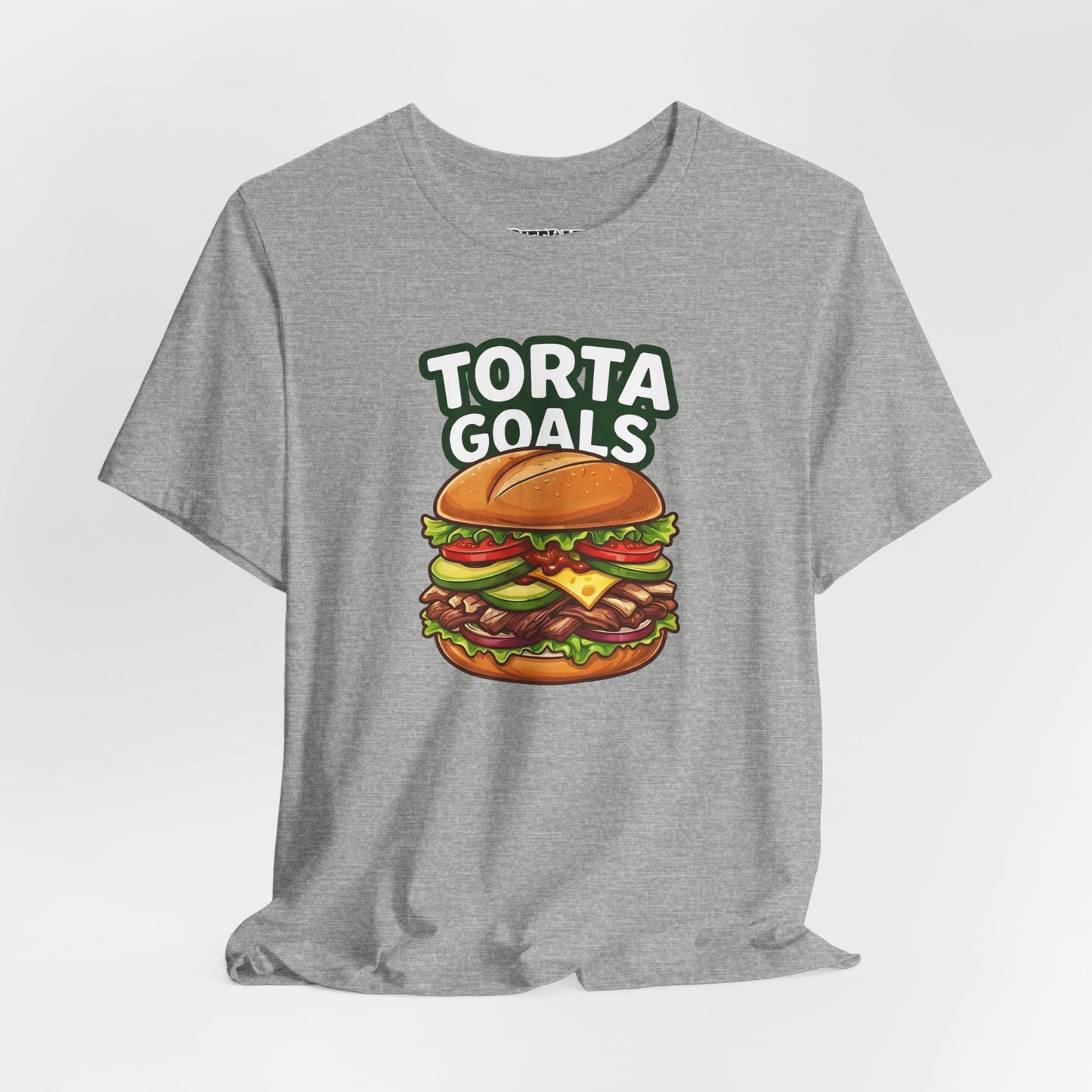 T-Shirt - "Torta Goals" Burger Graphic Tee - Riff Raff Wear