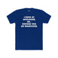 Funny Unisex Cotton Crew Tee - "I Suck at Apologies, So... Unfuck You, or Whatever" -Riff Raff Wear