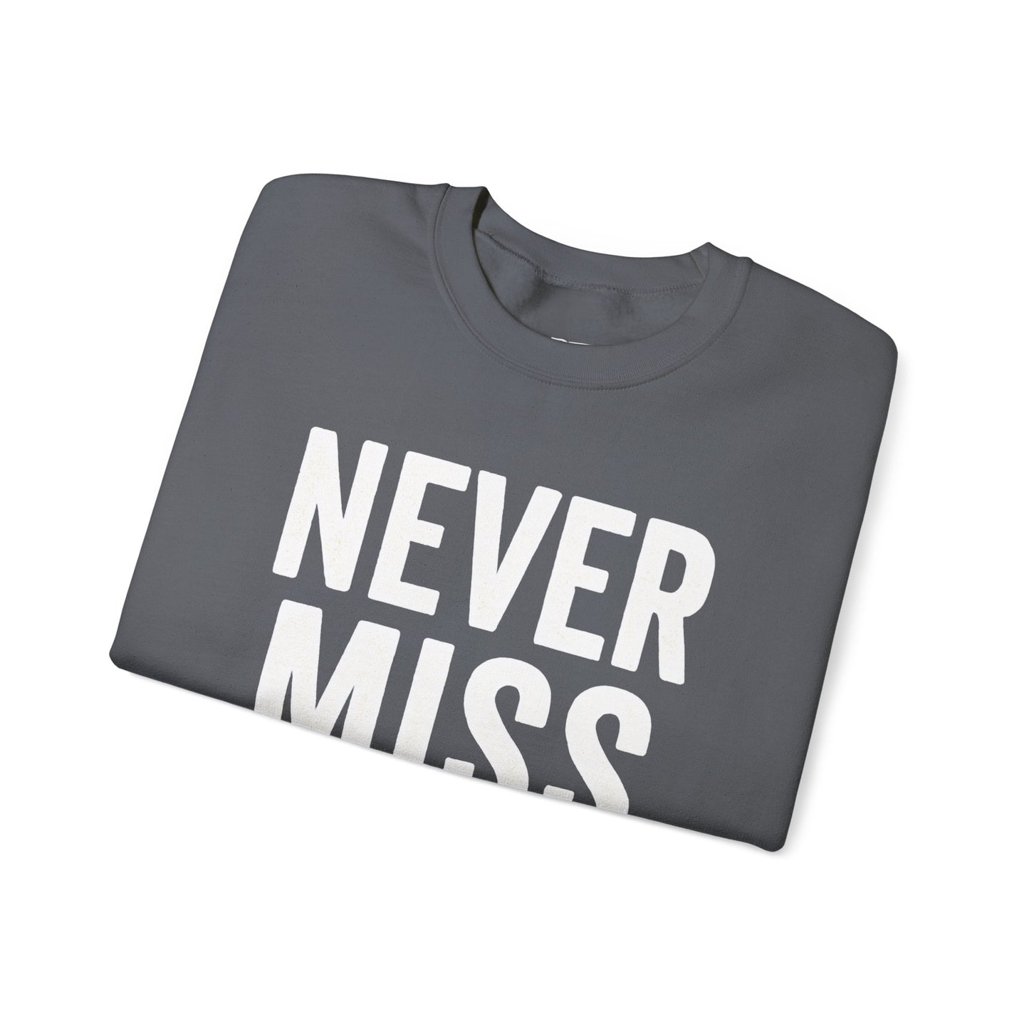"Never Miss Monday" Crewneck Sweatshirt - REBEL REPUBLIC - Riff Raff Wear