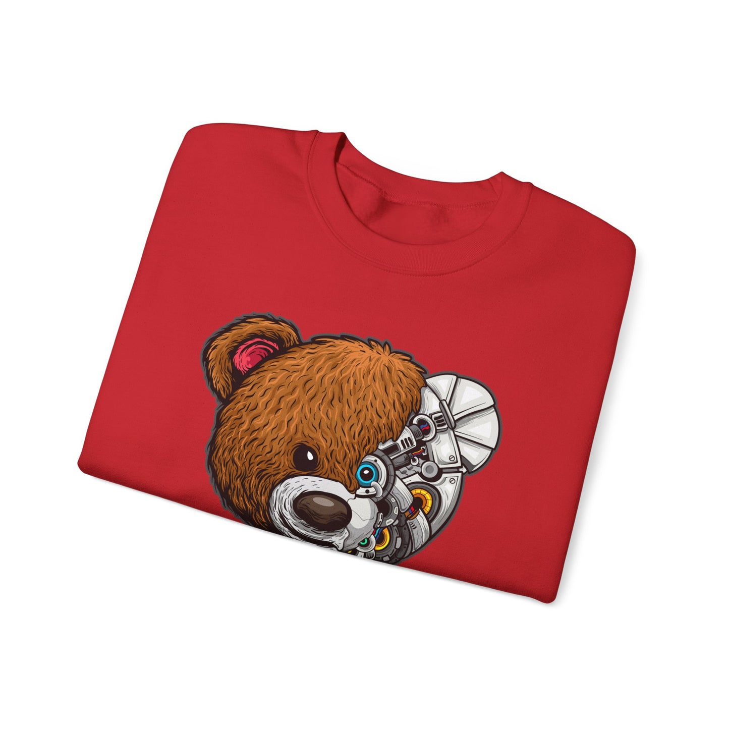 Riff Raff Wear Cyborg Bear Unisex Heavy Blend™ Crewneck Sweatshirt