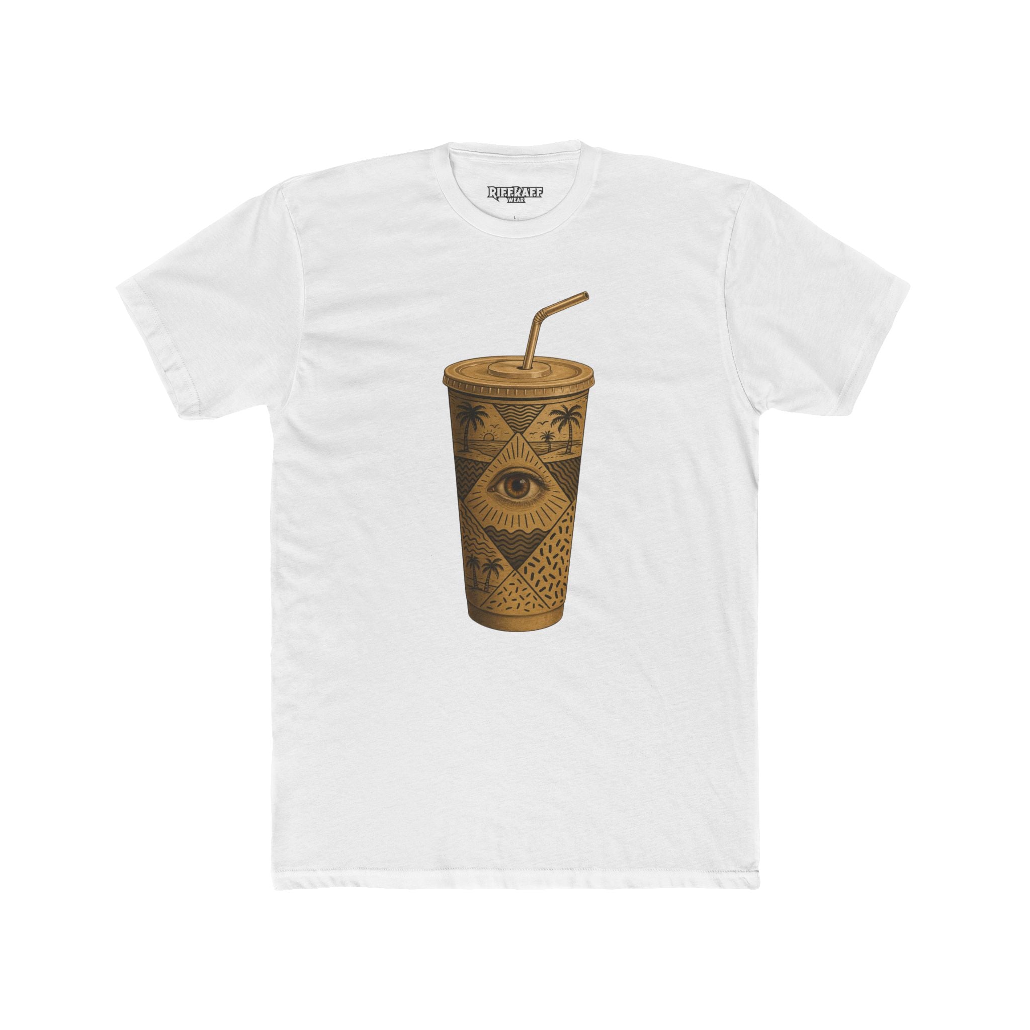 Cool Eye Graphic Unisex Cotton Crew Tee - Riff Raff Wear