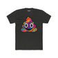 Colorful Cartoon Poop Unisex Cotton Crew Tee - Riff Raff Wear