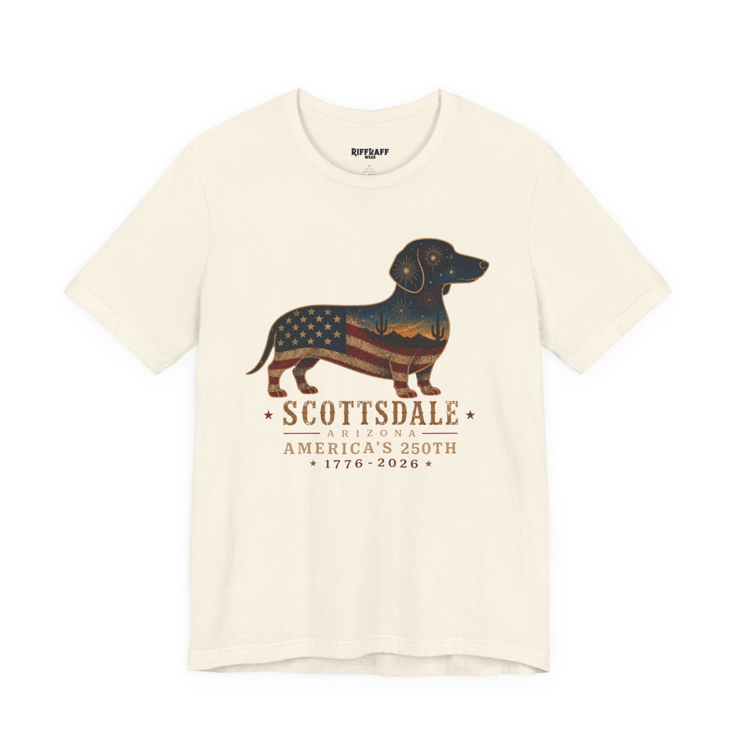 Copy of Freedom Crew Dachshund T-Shirt – Patriotic Dachshund Flag Tee