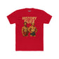 History Buff Unisex Cotton Crew Tee, Vintage Graphic T-Shirt, Gift for History Lovers, Casual Wear