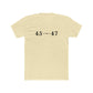 Riff Raff Wear 45 47 Trump 2 Unisex Cotton Crew Tee