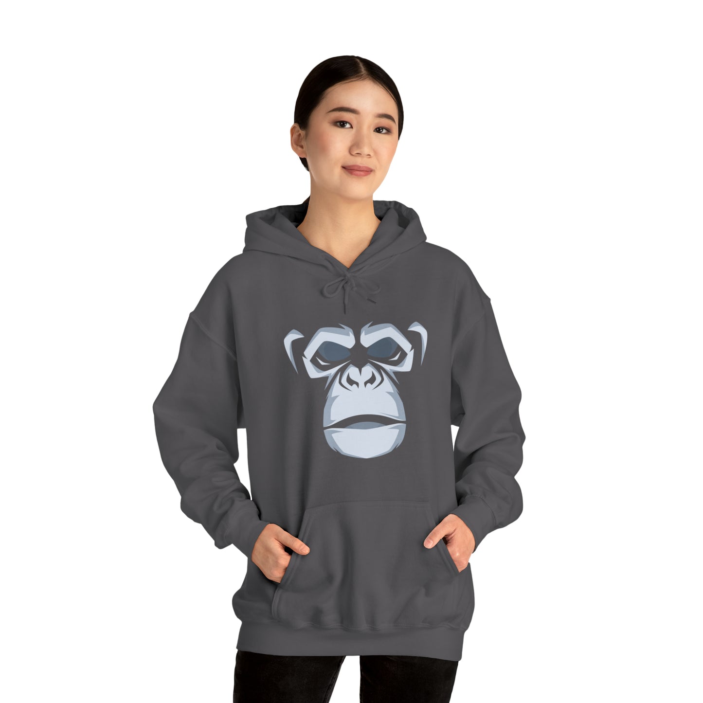 Riff Raff Wear Gorilla Face Unisex Heavy Blend™ Hooded Sweatshirt