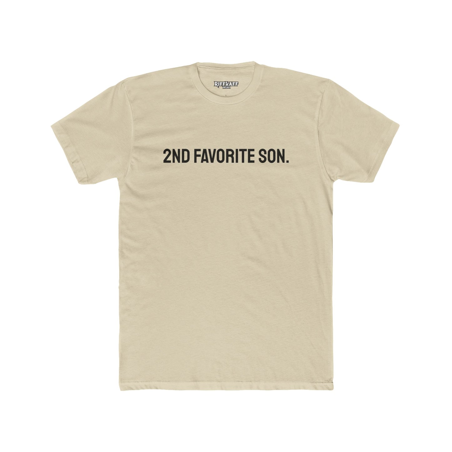 Funny Unisex Cotton Crew Tee - '2nd Favorite Son' Shirt Riff Raff Wear