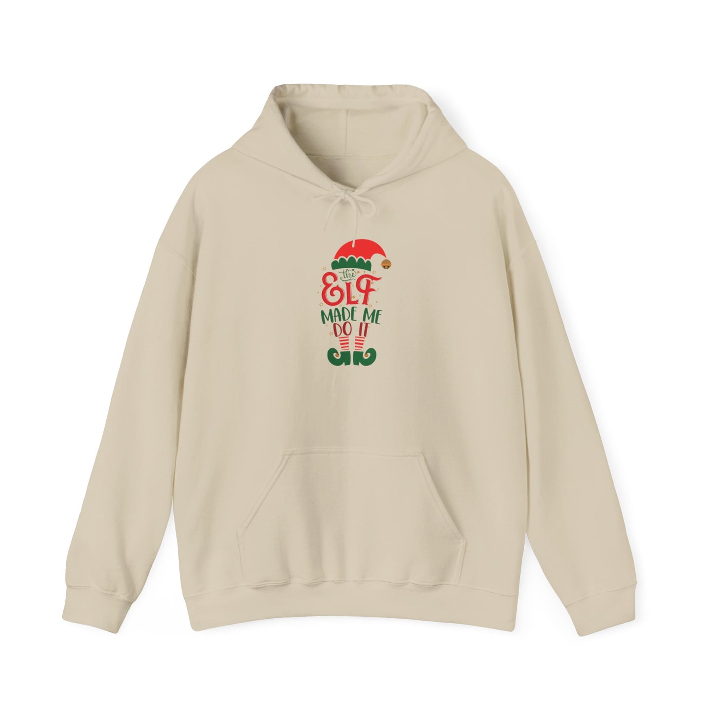 Riff Raff Wear The Elf Made Me Do It Unisex Heavy Blend™ Hooded Sweatshirt