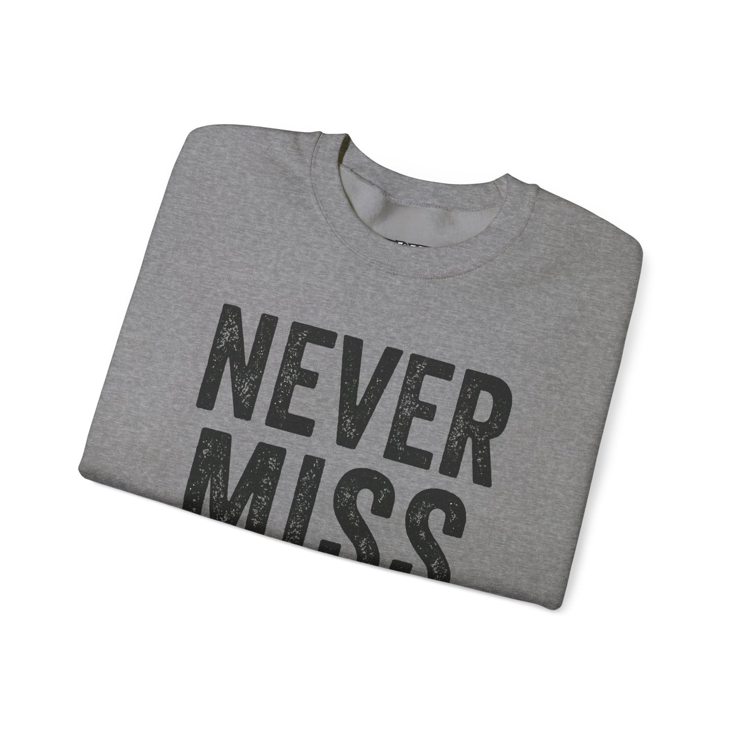 "Never Miss Monday" Crewneck Sweatshirt - REBEL REPUBLIC - Riff Raff Wear